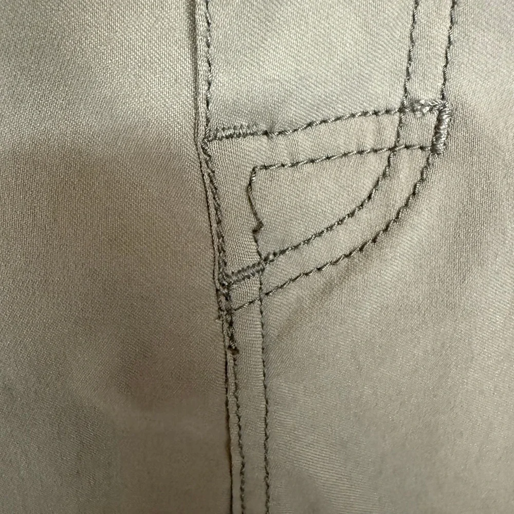 Prana Pants Mens 40x30 Inseam 27 Khaki Brion Slim Fit Stretch Nylon Blend Hiking